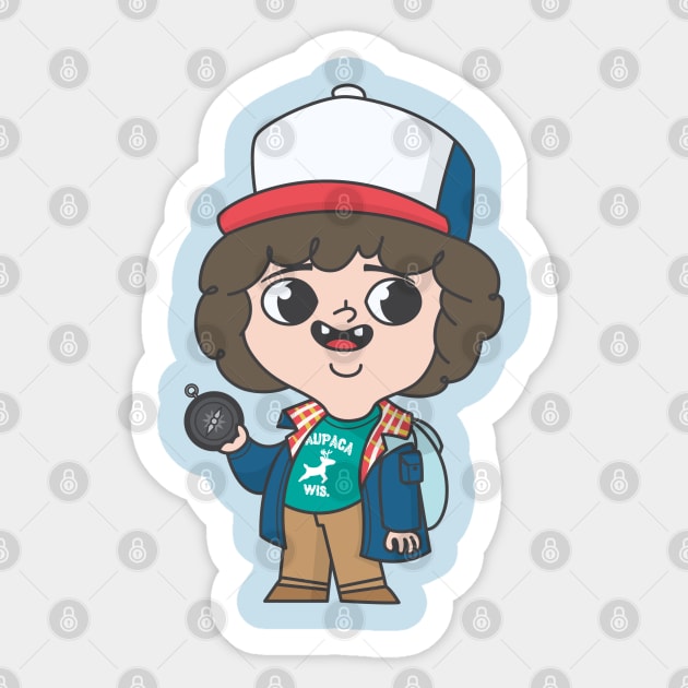 Dustin Sticker by ppmid